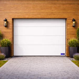 Porte résidentielle 2400 x 2125 mm motorisée