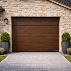 Porte résidentielle 2500 x 2500 mm motorisée