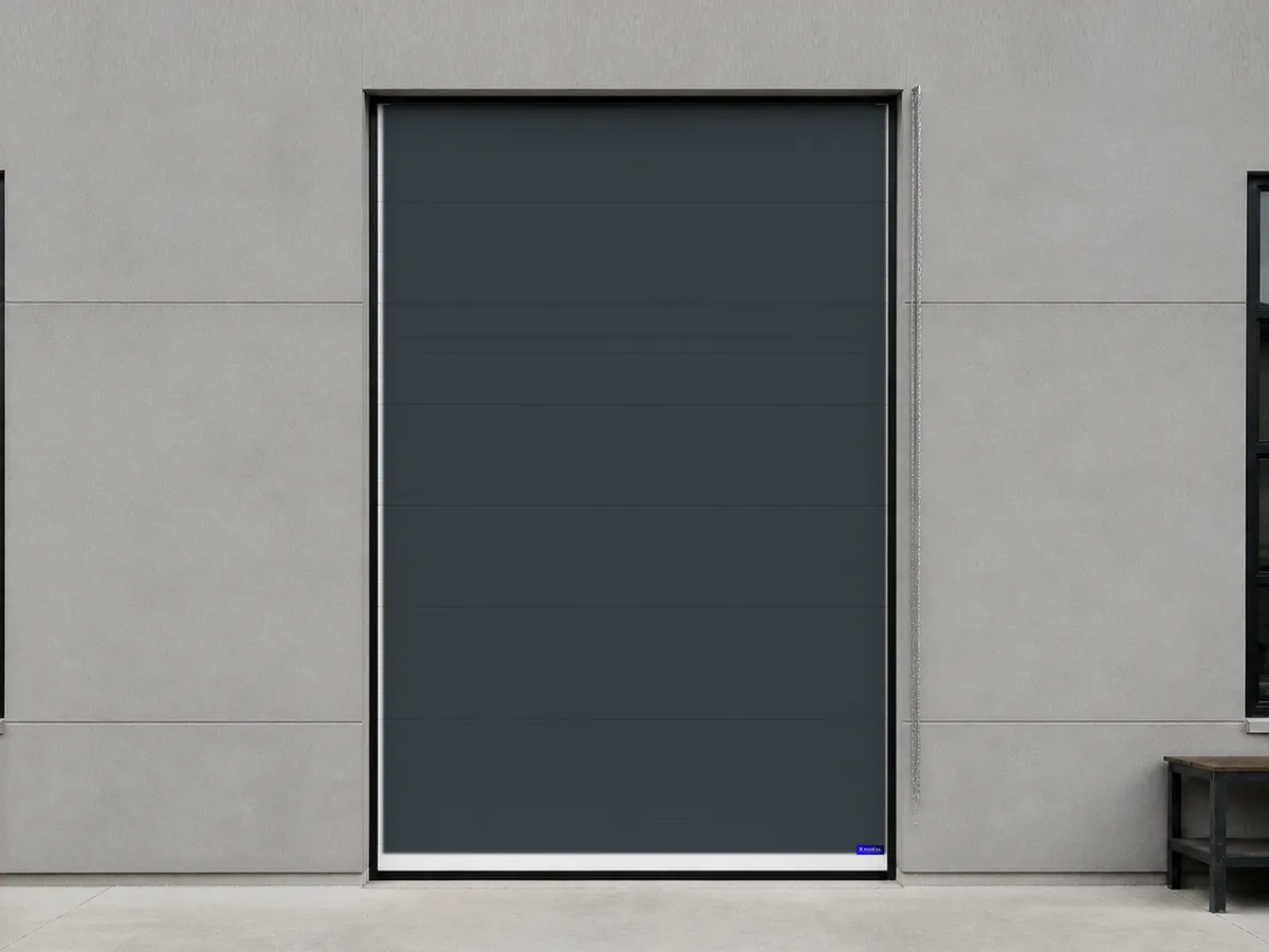 Porte sectionnelle industrielle manuelle 3000x3500