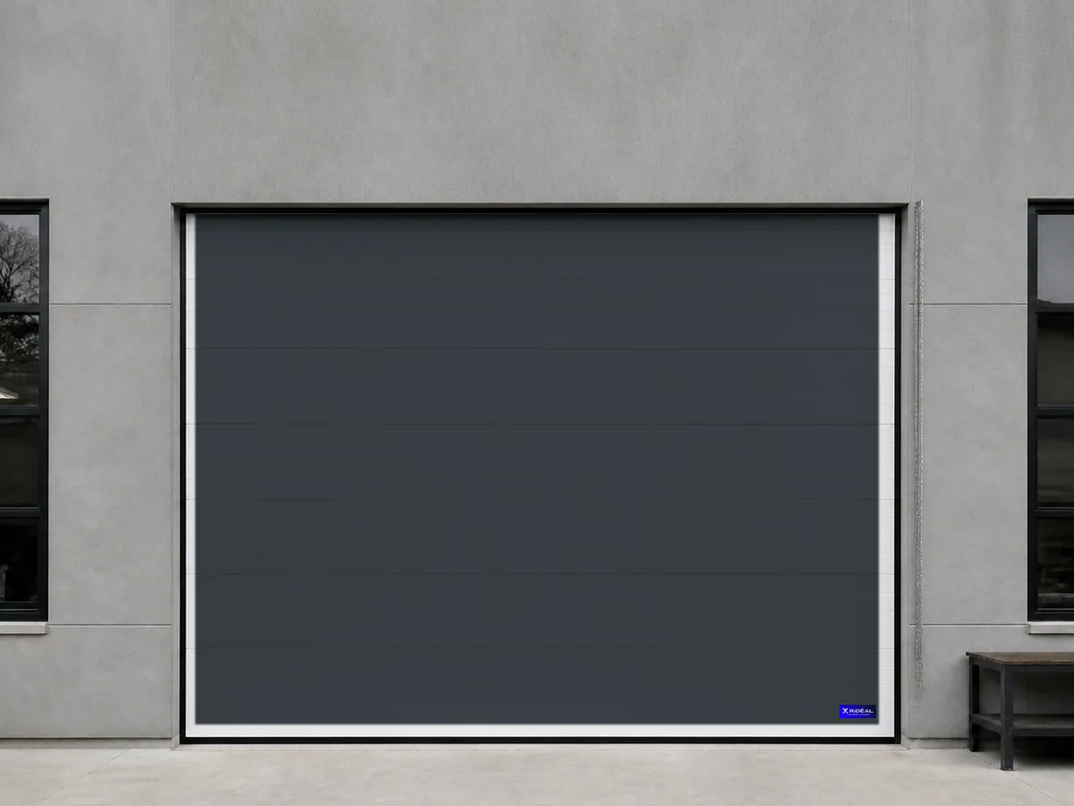 Porte sectionnelle industrielle manuelle 3500x3000