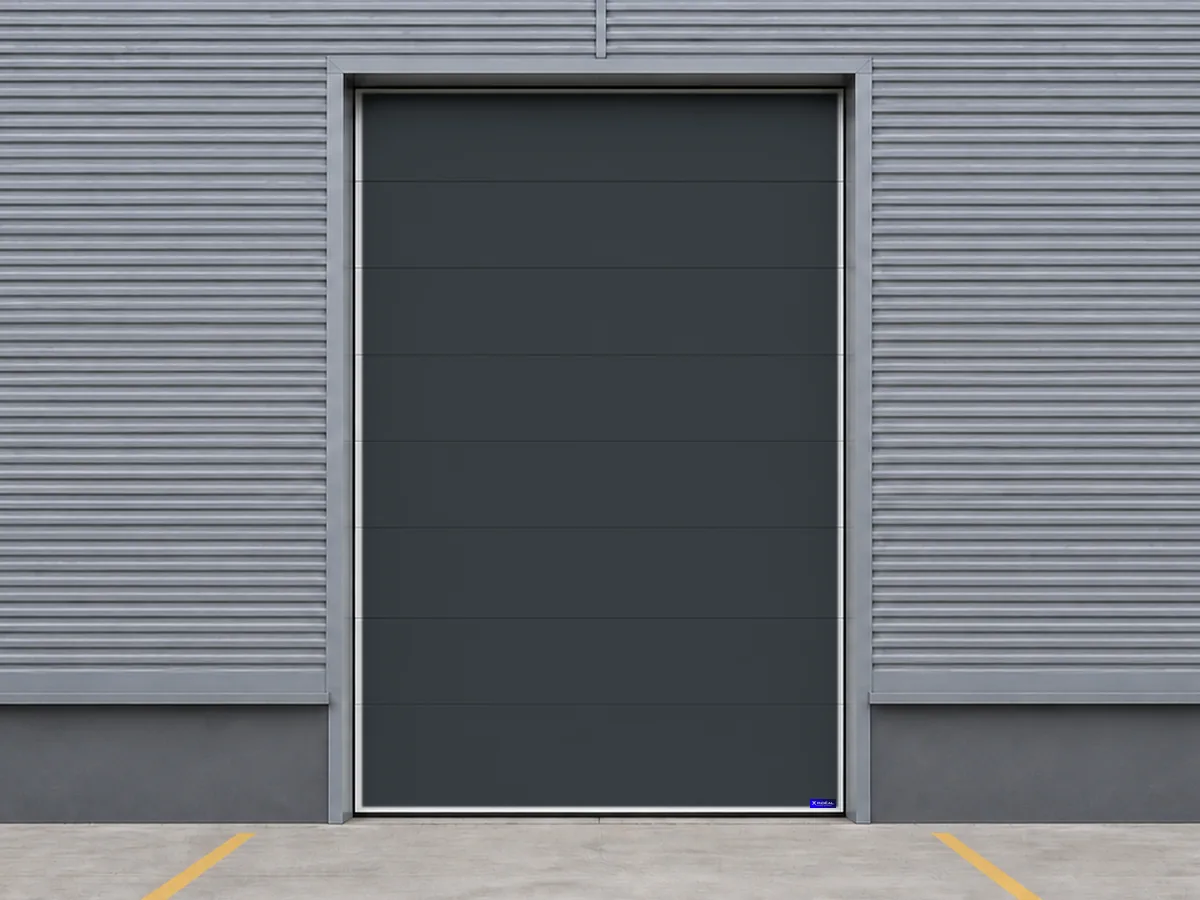 Porte sectionnelle industrielle 4000x5000 mm