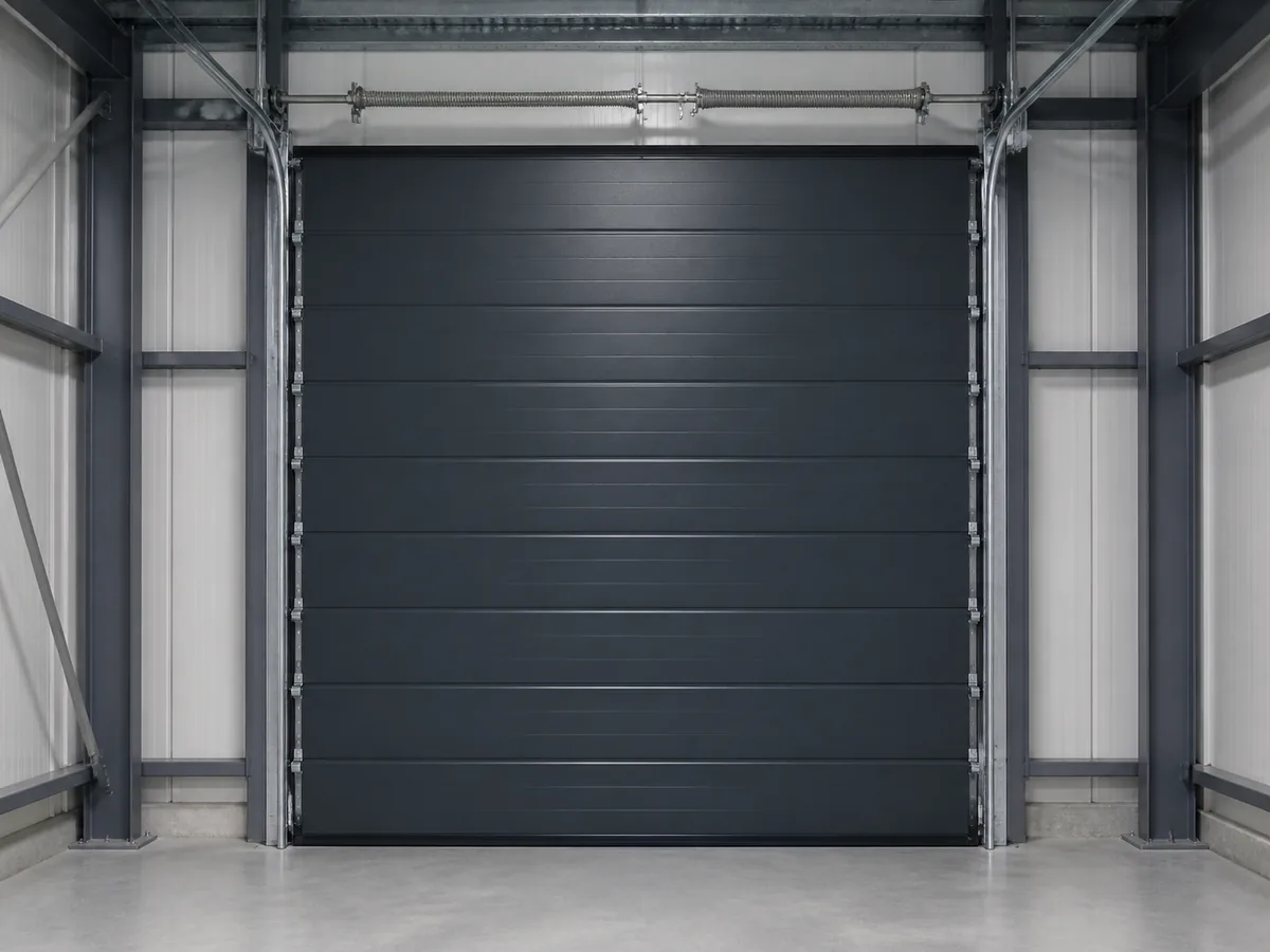 Porte sectionnelle industrielle 6000x4000
